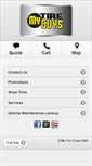 Mobile Screenshot of mytireguysutah.com